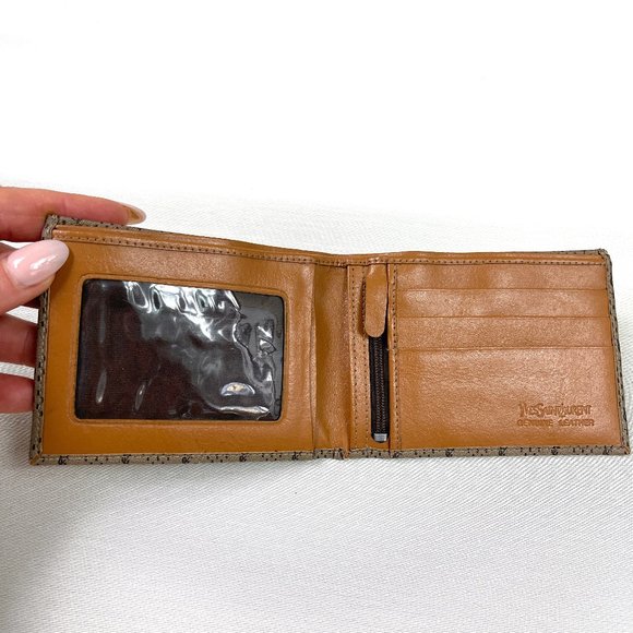 Auc YSL Vintage Monogram bi-fold wallet ID window - Picture 3 of 12